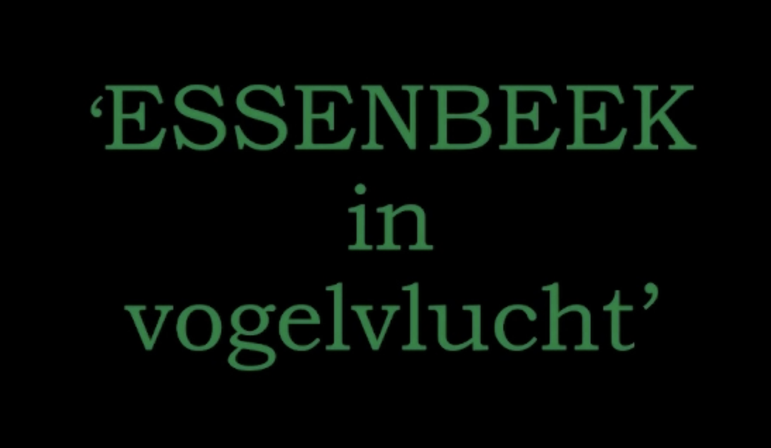 Essenbeek in vogelvlucht